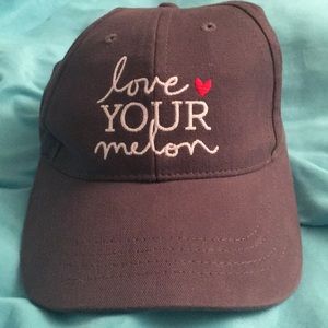 Grey Love Your Melon baseball hat